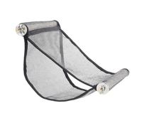 FOMIYES Small Pet Hammock Breathable Black Mesh Hanging Nest for Hamster Rat Ferret Cage Accessory, Cooling Small Animal Hanging Bed for Summer Use