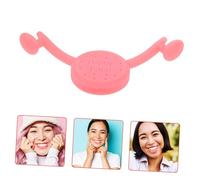 FOMIYES Smile Mouth Exerciser Silicone Smile Lips Tightener Face Muscle Trainer Portable Pink Facial Exercise Tool Lip Muscle Strengthening