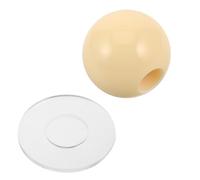 FOMIYES Snooker Practice Tool for Cue Ball and Pool Table, Resin Material with 16mm Diameter, Angle Aiming and Stroke Training Aid for Home Entertainment and Pool Training