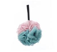 FOMIYES Soft Bath Shower Sponge Pouf Loofah with Exfoliating Mesh for Full Body Cleanse and Rich Lather PE Material Random Color Suitable for Gentle and Rough Skin Scrubbing Random Color