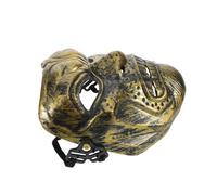 FOMIYES Soldier Mask Vintage Roman Warriors Facial Mask for Party Cosplay Comfortable Fit for Halloween and Roleplaying Events Unique Scary Design for and Soldiers