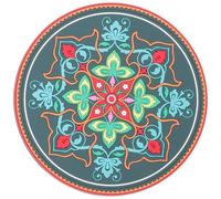 FOMIYES Sound Bowl Cushion Prop Decorative Patterns for Music Meditation and Healing Practices