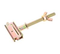 FOMIYES Spare Tire Carrier Bracket Spare Wheel Bracket Iron Golden Stable Support Easy Installation for Trailer Long Trips