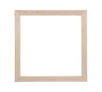 FOMIYES Square Picture Frames with Pre Cut Stretcher Bars and Rounded Edges 30x30cm Solid Wood Stretcher Bars Set Versatile Canvas Compatibility for Oil Painting and Digital Paint