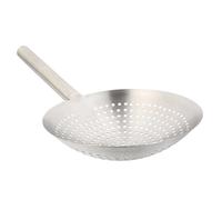 FOMIYES Stainless Steel Colander Skimmer Ladle for Deep Frying and Pasta Straining with 28Cm Handle, Kitchen Filter Spoon for Cooking and Hot Pot Use