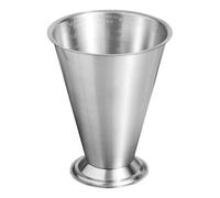 FOMIYES Stainless Steel Measuring Cup with Scale 600ml, Multi-Purpose Kitchen Measuring Jug for Flour, Rice, Liquids, Baking and Cooking Accessories