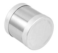 FOMIYES Stainless Steel Soil Sampler Ring with Lid Φ50.46×50Mm Soil Sample Container and Lawn Garden Farm Sampling