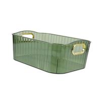 FOMIYES Storage Box Handle Multifunctional Organizer Box for Desk Decorations Portable for Living Kitchen and Office Use Made for Sorting Cosmetics and Small Items