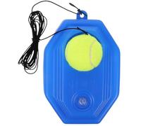 FOMIYES Tennis Trainer Rebound Ball Base and Rope Versatile Tennis Training Equipment Self-Study Sports Training Tool for Garden and Indoor Use Adults and Beginners Random Style