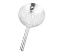 FOMIYES Thickened Stainless Steel Oil Strainer Spoon with Well Polished Surface, Multi-Functional Slotted Ladle for Cooking, High Temperature Tolerance Suitable for Vegetables and Wonton