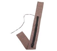 FOMIYES Thickened Tai Chi Sword Carrying Bag 135cm Linen Fabric Sword Storage Sleeve with Shoulder Strap