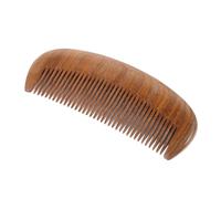 FOMIYES Thickened Verawood Hair Comb Moon Shape Retro Wood Scalp Massager for Women Carved Massage Tool for Itch Relief and Hair Care and Lengths