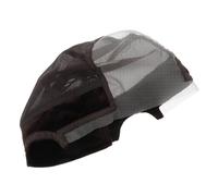 FOMIYES Transparent Shaped Lace Wig Cap for Women Adjustable Breathable Beanie with Soft Double Sided Velvet Non Slip Invisible Wigs Holder Headband Fits Various Head