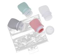 FOMIYES Travel Bottle Silicone Portable Refillable Small Bottles for Toiletries Shampoo Soap Lotion for Air Travel Camping