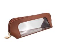 FOMIYES Travel Makeup Brush Case: Cosmetic Face Eyeshadow Brush Pouch with Zipper - Handy Cosmetic Organizer - Makeup Artists Tool Storage Bag