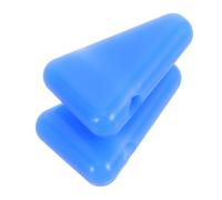 FOMIYES Triangle Silicone Tuning Fork Base Holder 2Pcs Secure Non-Slip Stand for Healing and Travel Convenience