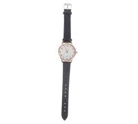 FOMIYES Ultra Thin Alloy Quartz Women Wrist Watch Minimalist Bracelet Easy Reader Arabic Numerals Lightweight Flannel Strap for Everyday Use