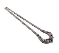 FOMIYES Unique Women's Hair Pins u Shaped Metal Bridal Hair Accessories Pearl Gems for Wedding