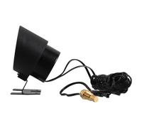 FOMIYES Universal 2-In-1 Car Gauge with Engine Water Temperature and Voltage Display, Round Digital Automotive Multi-Function Meter for Truck and Suv Cooling System Monitoring