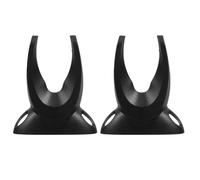 FOMIYES Universal Barcode Scanner Mount Bracket with Stable Base and Plastic Wall Hanging Design for Retail and Warehouse Handheld Scanners 2Pcs