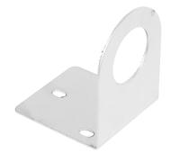 FOMIYES Universal Faucet Bracket Holder for Water Tap, Small and Practical Iron Mounting Plate with Silver Finish, Sturdy Wall-Mounted Water Filter Rack Suitable for Kitchen or Bathroom