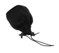 FOMIYES Universal Hair Diffuser Cover and Hair Dryer Bag Small Silver Foldable Organizer for Curly and Wavy Portable Wet and Dry Use Travel Accessory