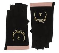 FOMIYES Uv Fingerless Gloves Nail Art Protective Gloves 1 Pair Medium Size Sun Protection for Hands during Gel Manicures Professional Uv Light Shield for Women and Men Salon Or DIY Use