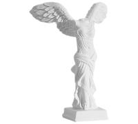 FOMIYES Victory Goddess Resin Statue 13cm Mythology Sculpture Winged Victory Figurine Desktop Ornament Home Décor for Living Room Bookshelf