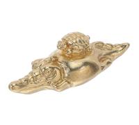 FOMIYES Vintage Brass Animal Cabinet Knob Featuring Turtle Riding Alligator Design, Ergonomic Feel and Rust Resistance, for Drawer and Cabinet Use in Bedroom Or Kitchen