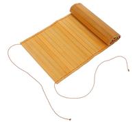 FOMIYES Vintage Handmade Bamboo Book Slips 15.8x38.4cm Blank DIY Craft Sheet for Chinese Calligraphy Menu Making Retro Room Decor Accessory