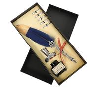 FOMIYES Vintage Retro Calligraphy Dip Pen 9.04x1.45x1.57in Versatile Fountain Pen with Ink Elegant Business Desktop Decoration