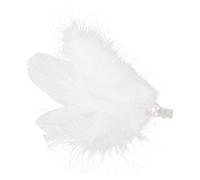 FOMIYES Vintage Swan Plume Hairpin Sparkly Angel Wings Clip Hair Accessories for Girls and Women for Wedding Party and Ballet