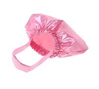FOMIYES Waterproof Dog Shower Cap for Bathing with Ear Protection, Red Medium Pet Bath Hat for Cats and Puppies, Indoor Grooming Bath Supplies