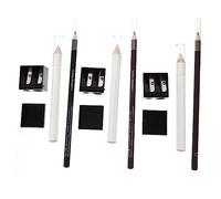 FOMIYES Waterproof Eyebrow Pencil and Concealer Set 3pcs Hard-core Cosmetic Pencil Kit for Women Smudge-resistant Eyebrow Makeup Tool for Everyday Use