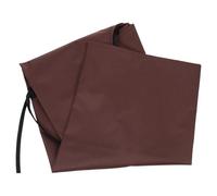 FOMIYES Waterproof Oil-proof Chef Bib Apron with Pocket, Adjustable H-strap Kitchen Apron for Home Cooking, Cafe, Baking and Service Staff Use