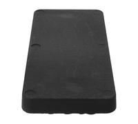 FOMIYES Weighted Base for Outdoor Trash Cans, Square Anti-tip Weight Block 8x4x0.3 Stabilizing Plate for Windproof Garbage Bin Bottom