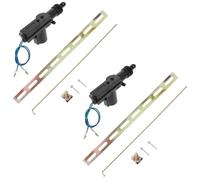 FOMIYES -wire and Enhanced Security Easy Installation Car Door Lock Actuator Abs and Metal Construction with 360 Degree Swivel Head for Central Locking System for Cars and Suvs