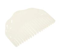 FOMIYES Women Side Hair Comb Elegant Traditional Chinese Style Decorative Headdress Resin Hair Accessory for Daily Wear for Hairstyles White