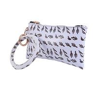 FOMIYES Women's Leather Cell Phone Bag Storage Pouch Bracelet Purse Durable PU Material Wristlet for Fashionable Ladies for Everyday Use and Special Occasions