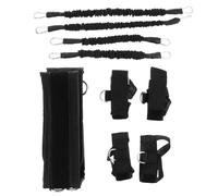 FOMIYES Yoga for Effective Resistance Bands with Bar Set Featuring Strong Elasticity and Adjustable Size Made with Sturdy Oxford Cloth and Latex Rope for Arm and Foot Strength Exercises