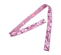 FOMIYES Yoga Stretch Band Elastic Resistance Strap with Digital Markings, Camouflage Pink Tensile Fitness Belt for Pilates, Dance, and Body Shaping Exercises