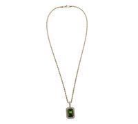 FOMIYES Zircon Pendant Necklace Adjustable Chain Jewelry for Women Men Eye Catching Stone Accessory for Casual Outfits Weddings and Birthday Parties