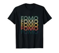 FOMO - Fear of Missing Out Vintage Retro Distressed Value Graphic T-Shirt
