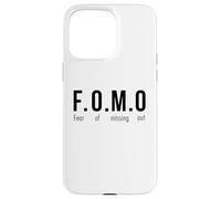 FOMO & FOBI Last Minute Halloween Costum Teen Slang Teencode Case for iPhone 15 Pro Max