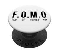 FOMO & FOBI Last Minute Halloween Costum Teen Slang Teencode PopSockets Adhesive PopGrip