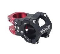 FOMTOR 31.8 Bike Stem 50mm, MTB Stem Mountain Bike Stem Short Handlebar Stem Aluminum Alloy, for Road Bike, MTB, BMX, Cycling Fixie Gear (Black Red)