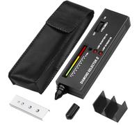 FONCBIEN Diamond Tester Pen, Portable Electronic Diamond Tester Professional Diamond Detector with LED Indicator Light and Sound Prompt Diamond Selector for Diamond, Crystal, Agate