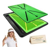 FONCOOD Golf Training Mat, Hitting Mat with Instant Swing Path Feedback