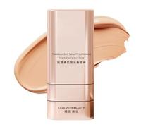 Fond De Teint Haute Couvrance - 20g Stick Correcteur Avec Pinceau Intégré | Waterproof Crème Maquillage Visage | Multi-Usage Maquillage | Résistant À La Transpiration Pour Peau Mixte