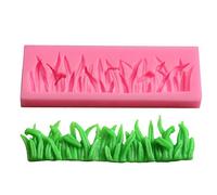 Fondant Grass Mould,Grass Shape Silicone Cake Fondant Mould Fondant Sugar Craft Candy Chocolate Chocolate Gum Paste Baking Sugarcraft Decorating Tool